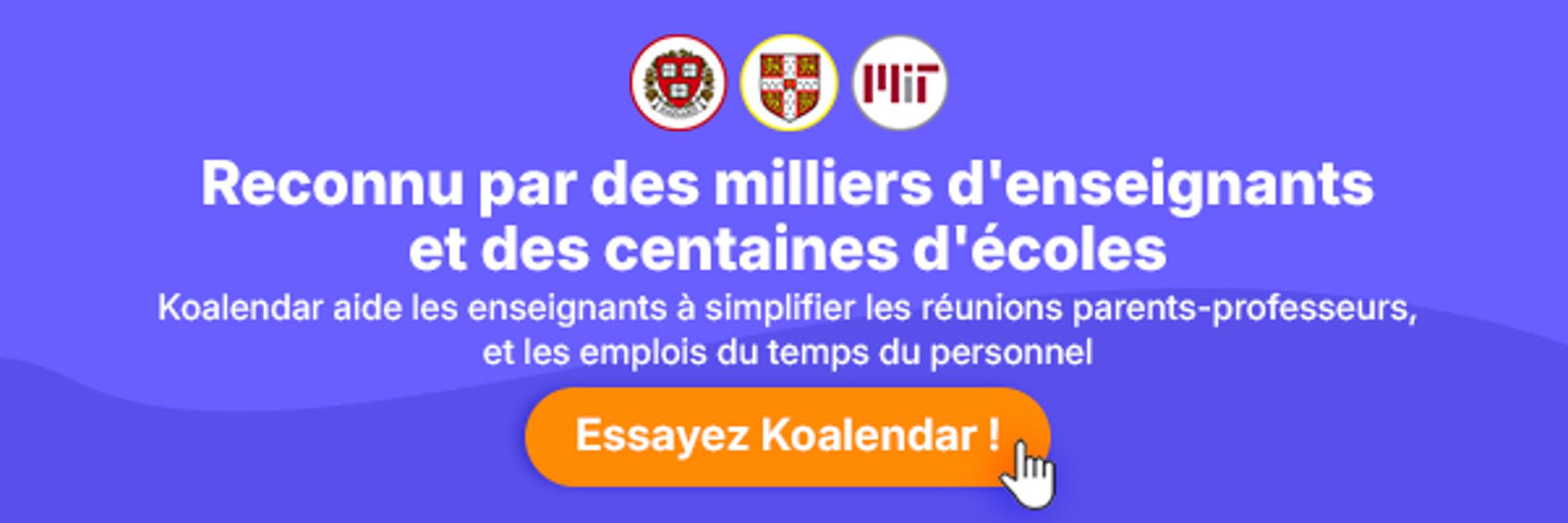 Logiciel de planification gratuit pour les écoles